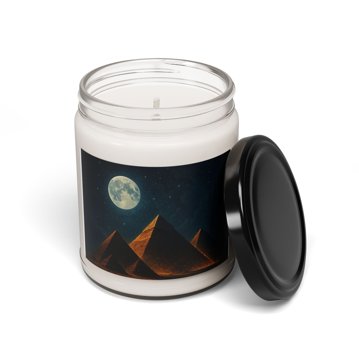 Mystical Pyramid Candle, Scented Soy Candle for Relaxation, Home Decor, Gifts, Aromatherapy, Spirituality